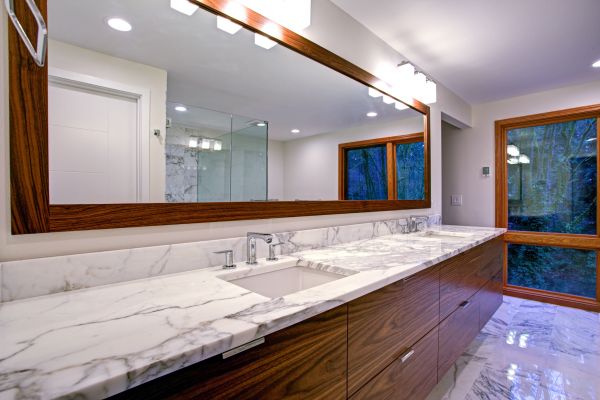 Marble Countertop Placement